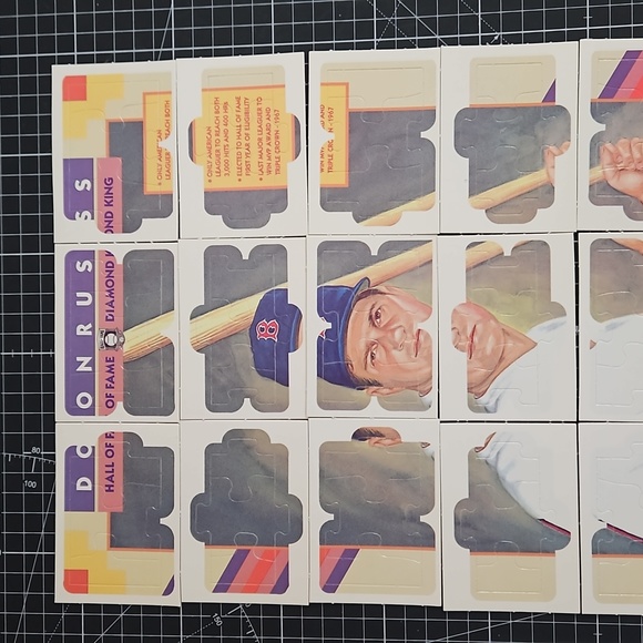 1990 Donruss Baseball Puzzle Set Complete! Near Mint condition🧩 - Picture 2 of 3